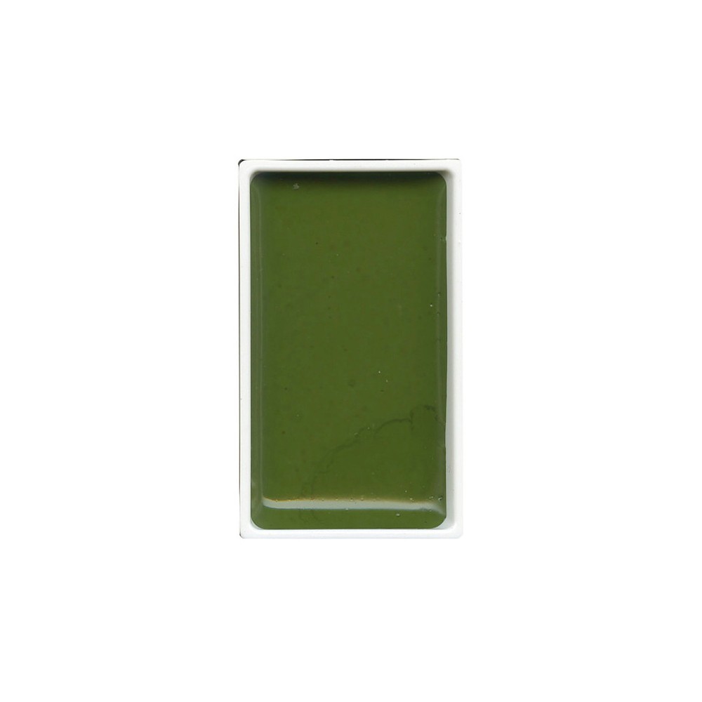 Watercolor paint pan Gansai Tambi - Kuretake - Olive Green