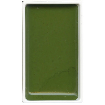 Watercolor paint pan Gansai Tambi - Kuretake - Olive Green