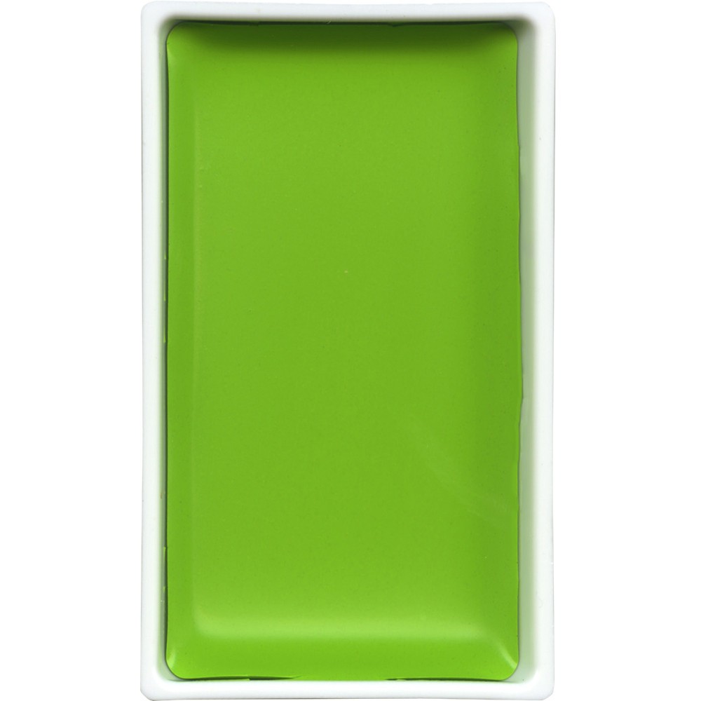Watercolor paint pan Gansai Tambi - Kuretake - Lime Green