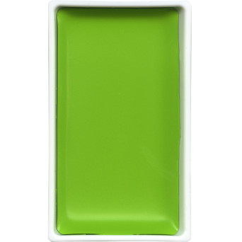 Watercolor paint pan Gansai Tambi - Kuretake - Lime Green