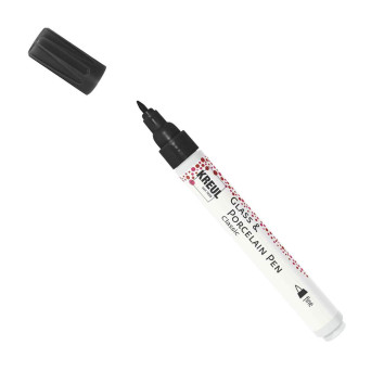 Glass & Porcelain Pen Classic - Kreul - black