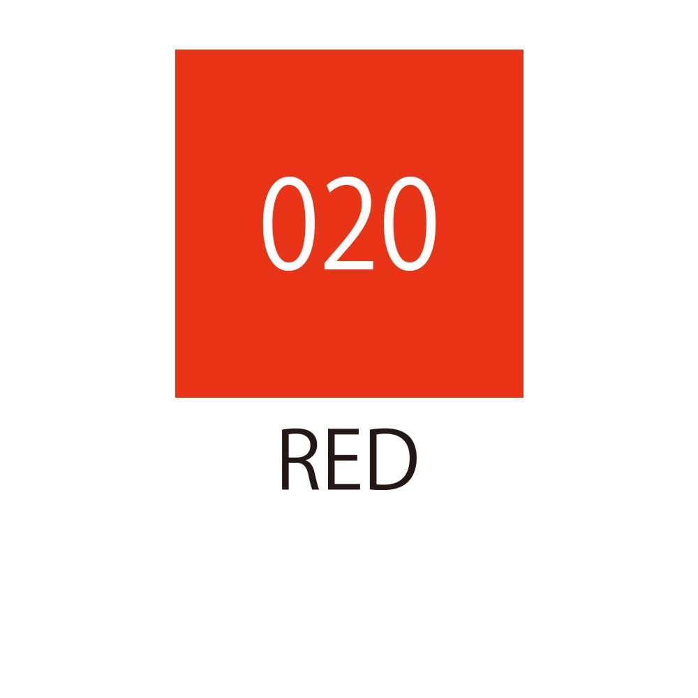 Pisak pędzelkowy Zig Fudebiyori - Kuretake - Red