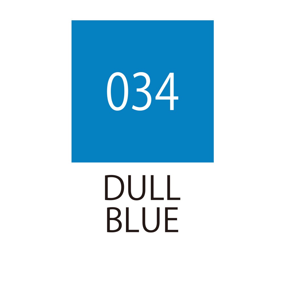 Pisak pędzelkowy Zig Fudebiyori - Kuretake - Dull Blue