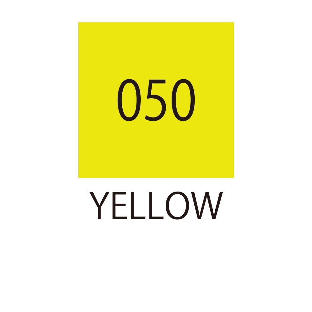 Pisak pędzelkowy Zig Fudebiyori - Kuretake - Yellow