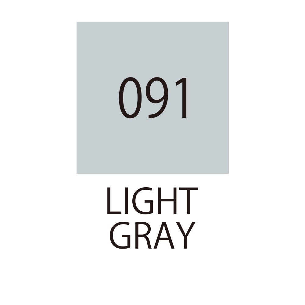 Pisak pędzelkowy Zig Fudebiyori - Kuretake - Light Gray