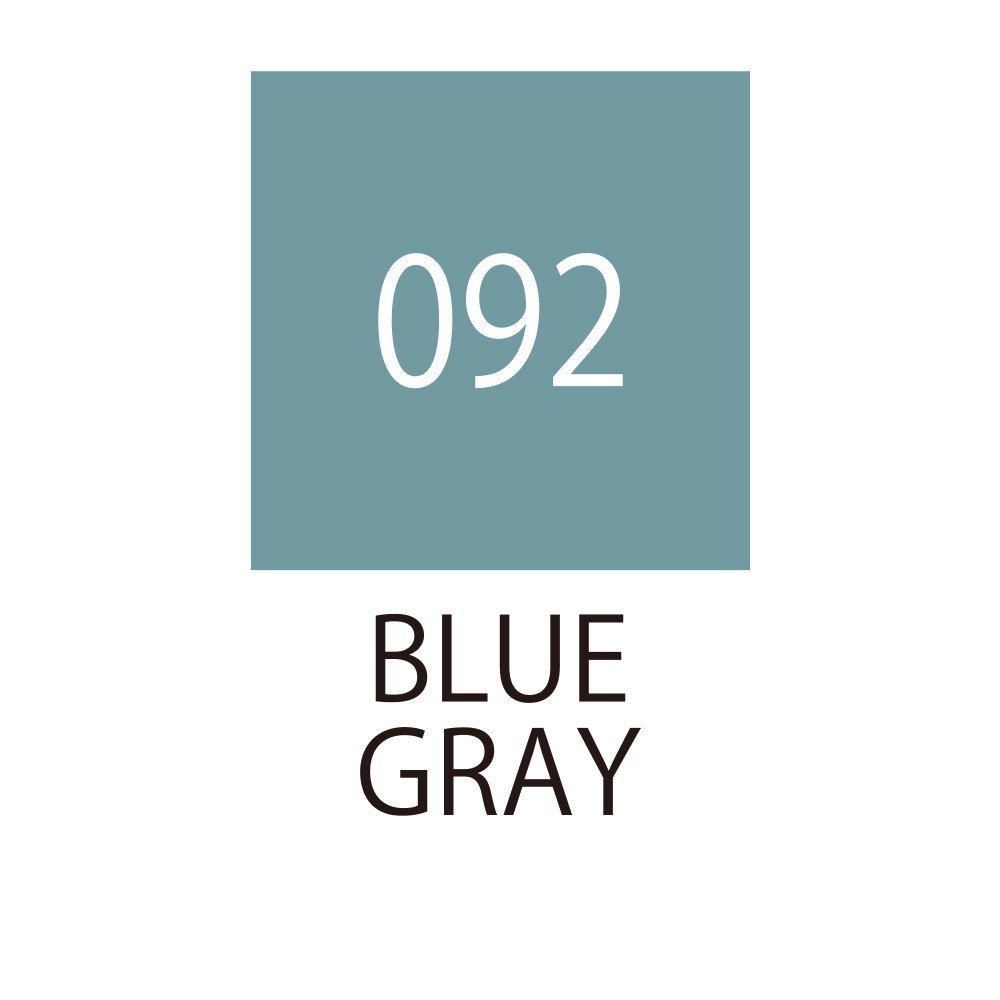 Pisak pędzelkowy Zig Fudebiyori - Kuretake - Blue Gray
