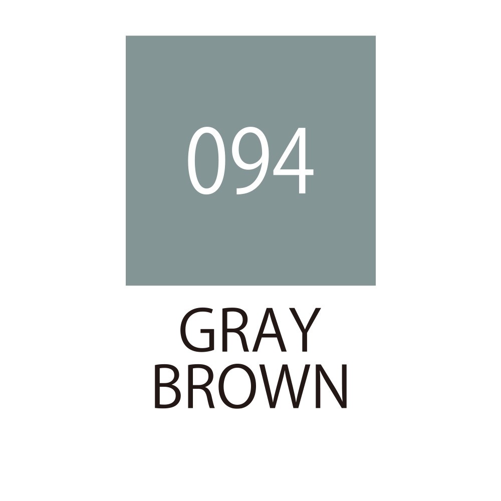 Pisak pędzelkowy Zig Fudebiyori - Kuretake - Gray Brown
