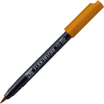 Zig Fudebiyori Brush Pen - Kuretake - Sand