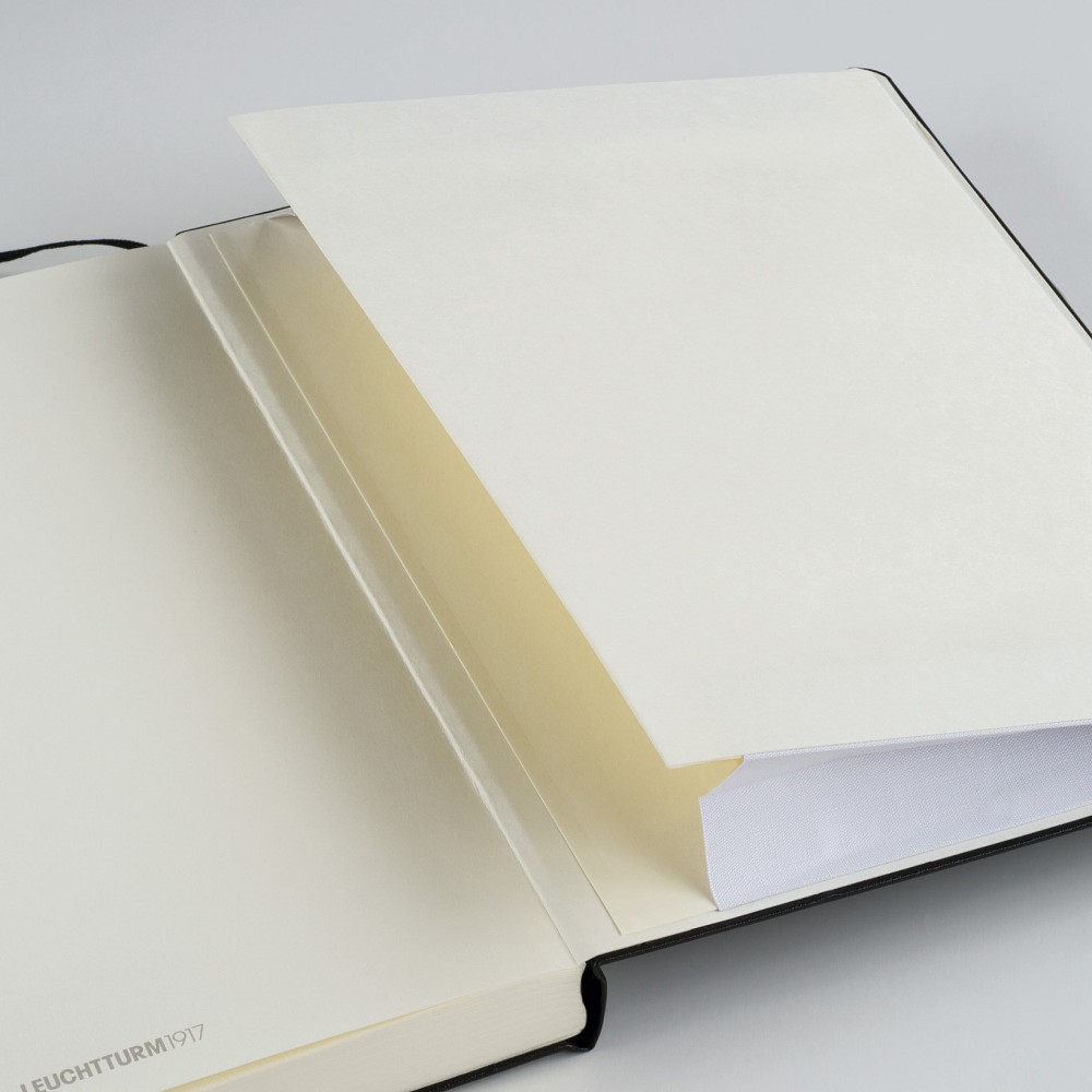 Notatnik Master Slim - Leuchtturm1917 - w kropki, czarny, A4+