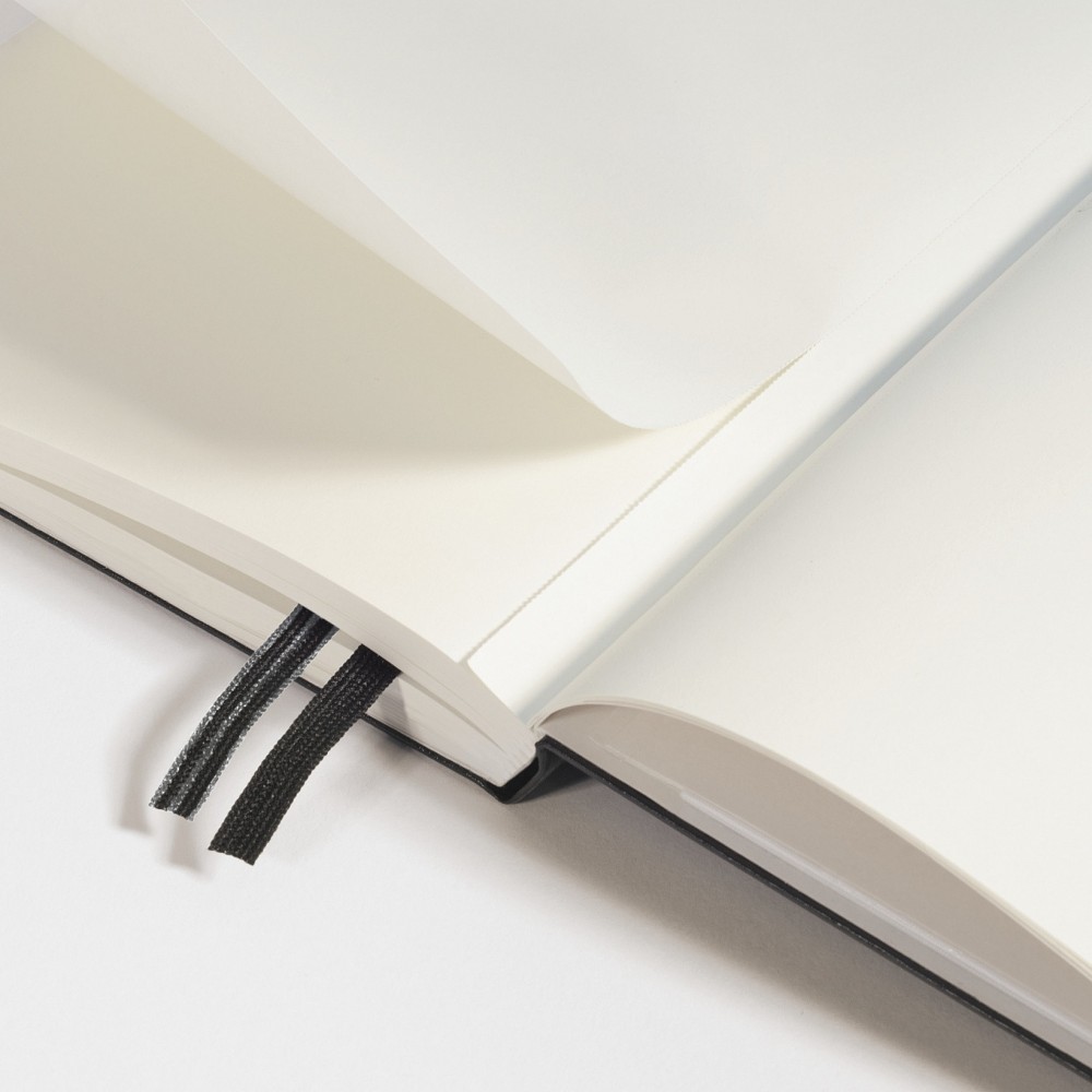 Notatnik Master Slim - Leuchtturm1917 - w kropki, czarny, A4+